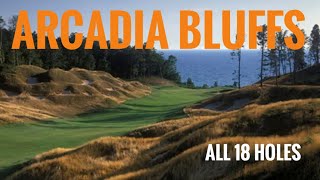 Arcadia Bluffs Golf Course Fly Over